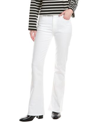 Hudson Barbara High-Rise White Bootcut Jean