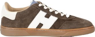 Hogan Brown Cool Suede Leather Sneakers