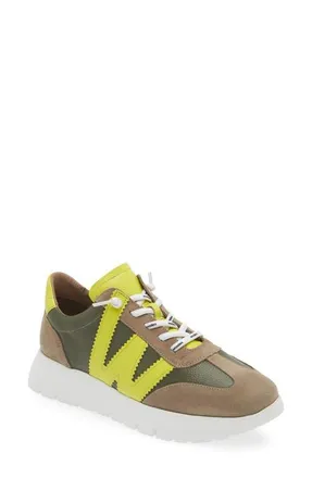 Wonders Fashion Slip-On Sneaker in Taupe/Algae/Cyber Combo at Nordstrom, Size 8-8.5Us