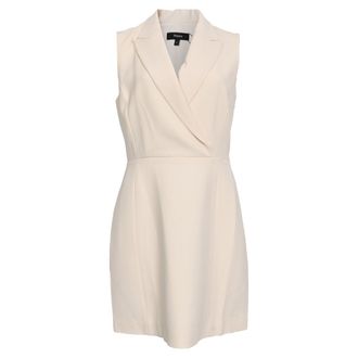 Theory Blazer Mini Dress in White Triacetate
