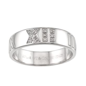 Tiffany & Co. White Gold (18K) Band Ring (Pre-Owned)