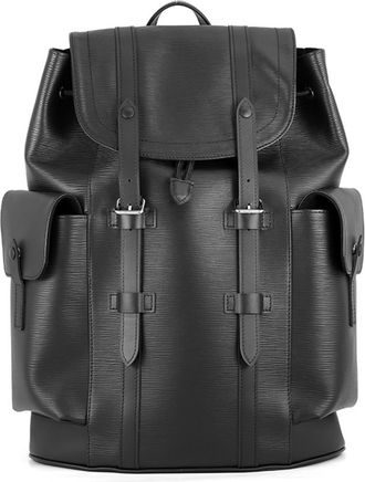 Louis Vuitton Noir Epi Leather Backpack (Pre-Owned)