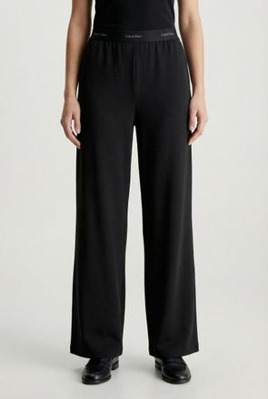 Calvin Klein Jeans Anzughose CALVIN KLEIN JEANS, Damen, Gr. XXL (46), N-Gr, schwarz, Web, Obermaterial: 67% Viskose, 28% Polyamid, 5% Elasthan, unifarben, regular fit la