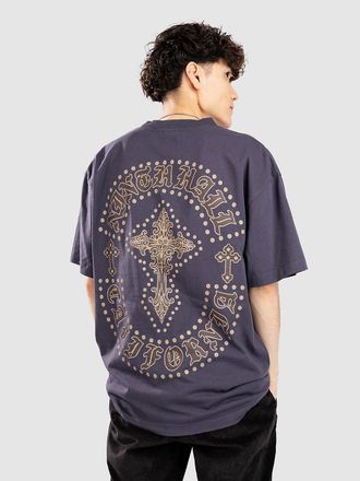Ninth Hall Tone Def Boxy T-Shirt blauw
