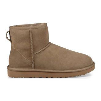 UGG Classic Mini 2 Su&egrave;de Enkellaarzen - Dames - Schoenen - Bruin - Maat: 36 EU Su&egrave;de