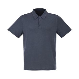Majestic Filatures Uomo, Top, Blu, 2Xl, new