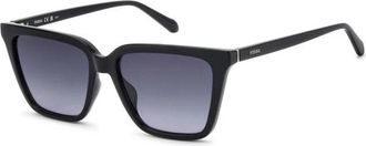 Fossil FOS 3173/G/S Cat Eye Zonnebril - Dames - Zonnebrillen - Zwart - ONE Size - Accessoires
