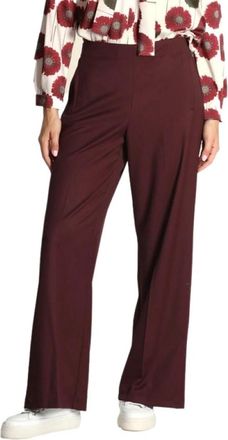 Marella Wide Broeken - Dames - Wijde Broeken - Bruin - XS - Broeken