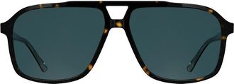 Calvin Klein Mens Aviator Sunglasses - Brown