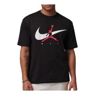 Nike Jordan Air Jordan Brooklyn Jumpman T-Shirt Black White IF3043-010