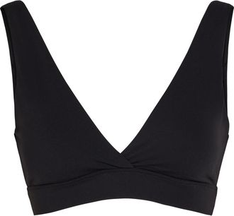 Tala Dayflex V-neck Stretch-jersey Sports bra - Black - S (UK8-10 / S)