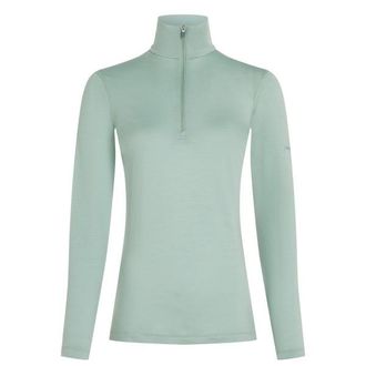 Icebreaker 200 Oasis L/S Half Zip Merinolongsleeve für Damen | schwarz