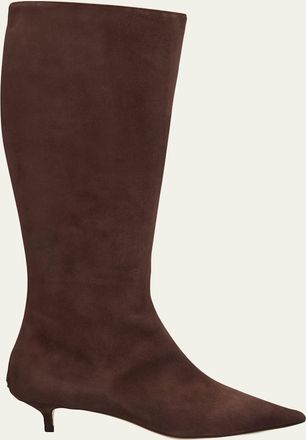 Jimmy Choo London 35mm Amis Suede Knee-High Boots