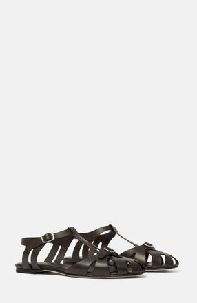 Scarosso Gala Sandals in Dark Brown - Calf at Nordstrom, Size 38.5