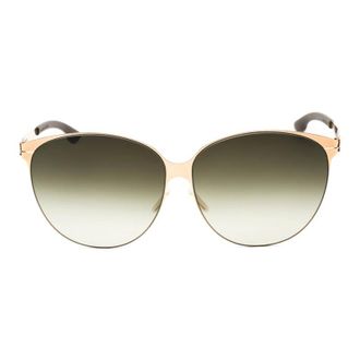 Ic! Berlin SWINGM1397032 Round Full Rim Sunglasses - Rose gold