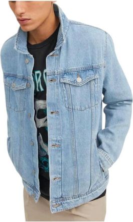 Jack & Jones Hombre, Chaquetas, Azul, Talla: M