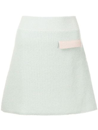 Onefifteen x Beyond The Radar gebreide mini-rok - Groen