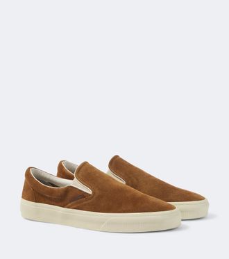 Tom Ford Jude suede slip-on sneakers