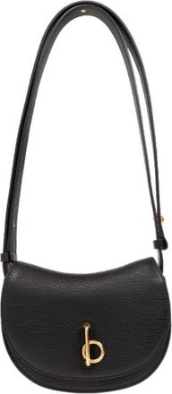 Burberry rocking Horse Mini Bag In Black Leather