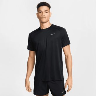 Nike Mens Stride Dri-FIT ADV Short-Sleeve Running Top in Black | HV5203-010