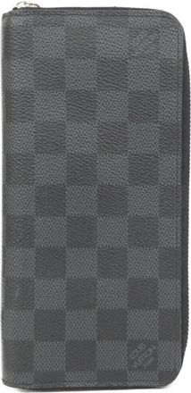 Louis Vuitton Graphite Coated Canvas Long Wallet (Bi-Fold) (Pre-Owned)