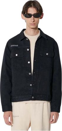 PANGAIA Denim Jacket - Heren - Spijkerjassen - Zwart - S - Denim - Jassen