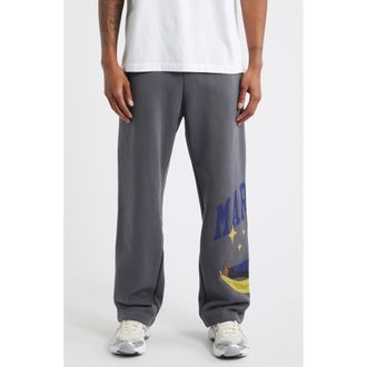 Market Night Rider Graphic Sweatpants in Asphalt at Nordstrom, Size Xx-Large