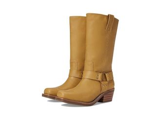 Frye and Co. Lorrie Harness 12 Cowboy Womens Boots Banana : 8.5 M, Synthetic