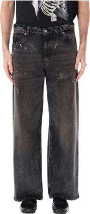 Our Legacy Vast Cut Jeans - Heren - Regular Fit Jeans - Zwart - W34 - Katoen - Jeans
