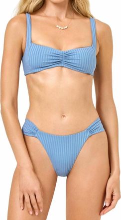 L*Space Effie Bikini Top In Baltic