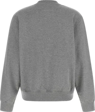 Maison Margiela Logo-Print Sweatshirt - Gray