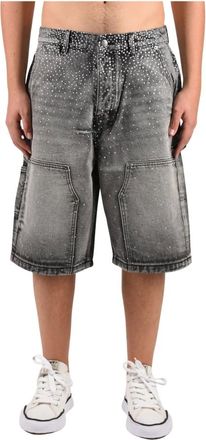 Ksubi Short in denim Maxx Operator - - Shorts - Uomo - Grigio - W33