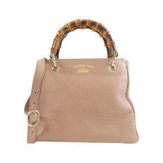 Gucci Pre-owned Handbags, female, Beige, Size: ONE SIZE Pre-owned Vintage Handbag