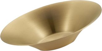 OEM Bol Redondo De Acero Inoxidable De 27 Cm Para Servir, Color Dorado