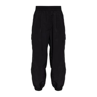 Willy Chavarria Pantalones de Ch&aacute;ndal con Cinta CDC - Trousers - Hombre - Negro - M
