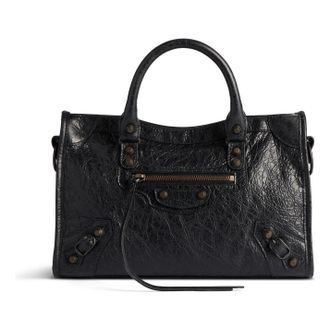 Balenciaga (WMNS) Balenciaga Le City Small Bag Black 8114422ABEK1000