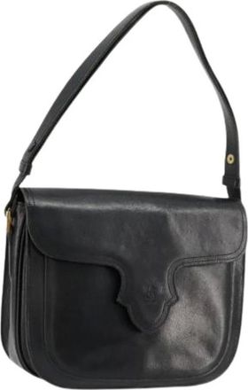 Saint Laurent Pre-owned Shoulder Bags, female, Black, Size: ONE SIZE Pre-owned Vintage Shoulder Bag