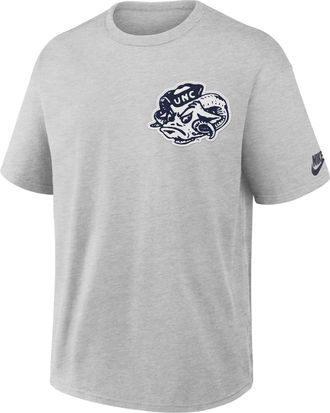 Nike North Carolina Legacy Max90 Nike Mens College T-Shirt in Grey | 04T606GNCV-612