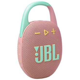JBL Altoparlante Bluetooth Portatile Senza Fili JBL Clip 5 Rosa, Impermeabile e Leggero