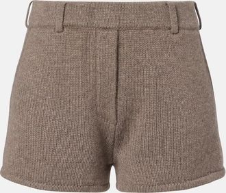 Lisa Yang Annora cashmere shorts