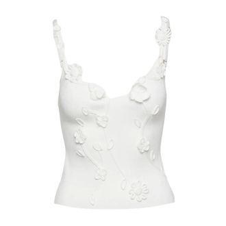 Cult Gaia Donna, Top, Bianco, L, new