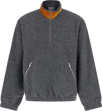 Wooyoungmi Camiseta con cuello redondo y manga larga - Sport - Hombre - Gris - M