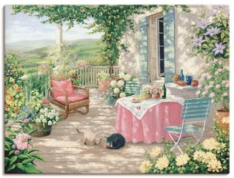 Artland Wandbild »Brunch« Garten 1 Stk. tlg. als Leinwandbild, Poster in verschied. Grössen