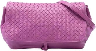 Bottega Veneta Borsa a tracolla in tessuto Pre-owned - - Pre-owned - Donna - Rosa - ONE SIZE