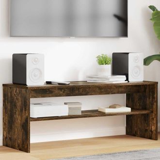 vidaXL vidaXL Mobile TV Rovere fum&eacute; 100 x 35 x 40 cm Legno multistrato