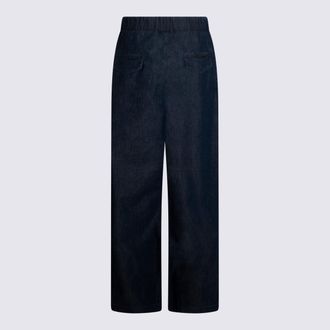 Jil Sander Womens Trousers Indigo _100 % Co