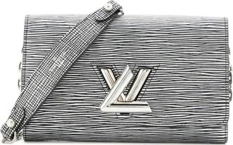 Louis Vuitton Twist Chain Wallet Epi Leather crossbody bag - Zilver