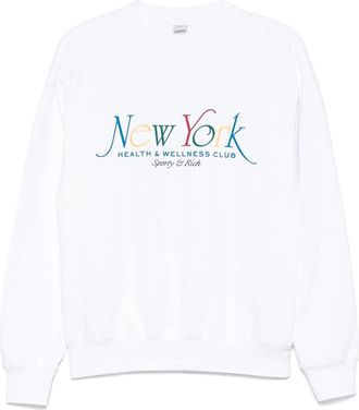 Sporty & Rich Crew-neck Graphic Sweatshirt