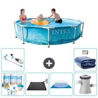 Intex Piscina Con Estructura Redonda - 305x76 Cm - 7-piezas S20359