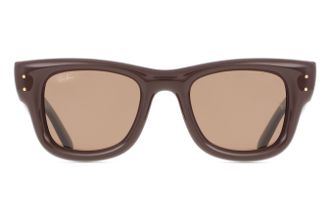 Ray-Ban RB4940 Wayfarer Puffer 687773 Mens Sunglasses Brown Size 50